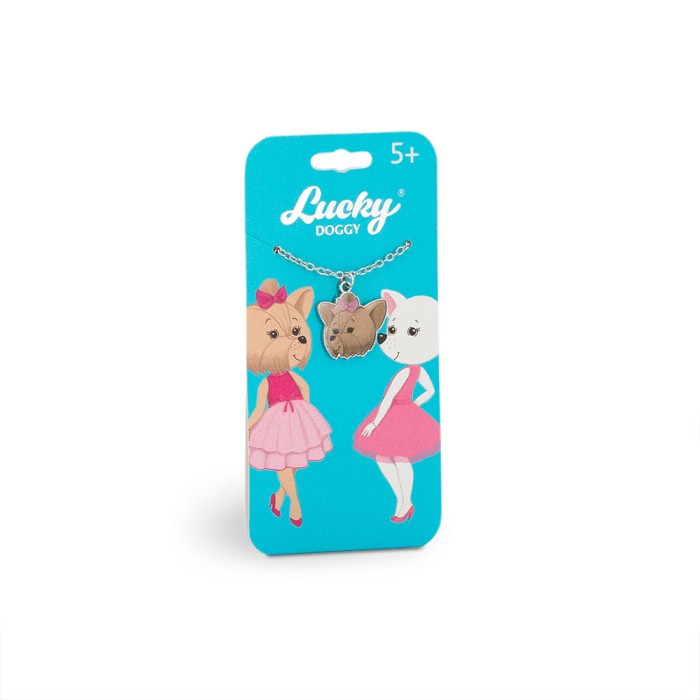 

Подвеска с Йорком Lucky Doggy, Бежевый, LDB1014