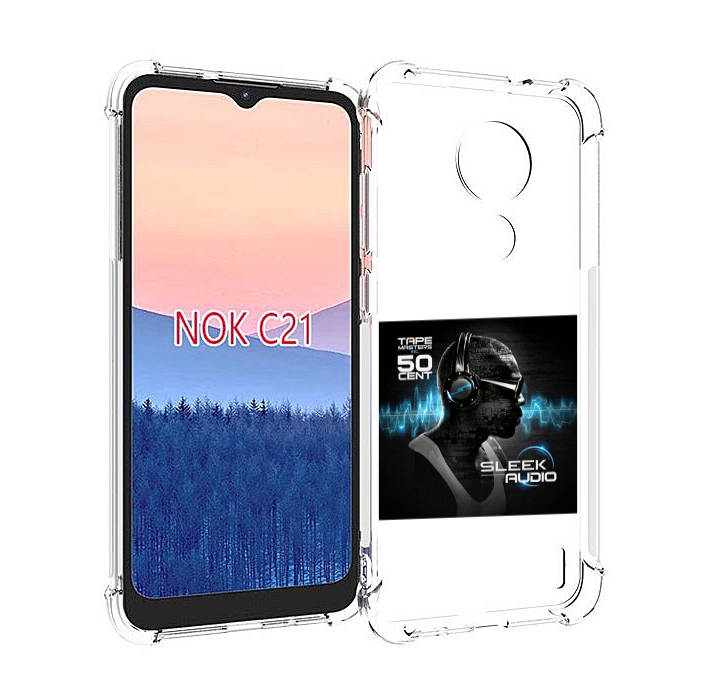 

Чехол MyPads 50 Cent - Sleek Audio для Nokia C21, Прозрачный, Tocco