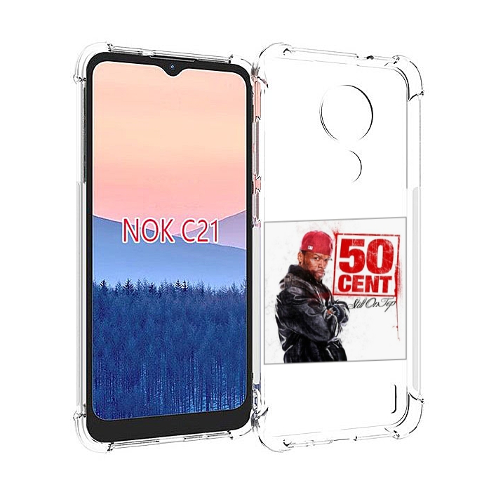 

Чехол MyPads 50 Cent - Still On Top для Nokia C21, Прозрачный, Tocco