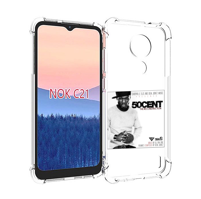 

Чехол MyPads 50 Cent - The Reconstruction для Nokia C21, Прозрачный, Tocco