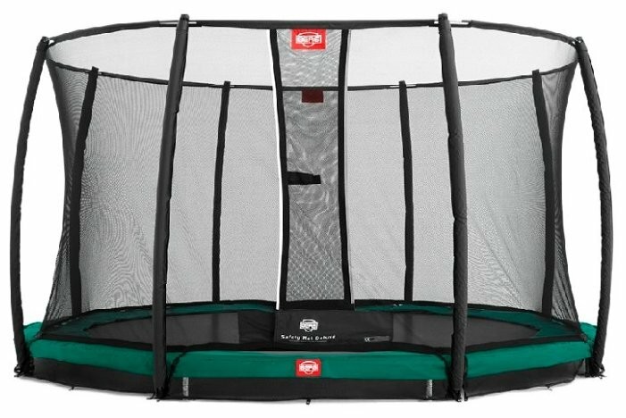 фото Батут berg champion inground 430 green + safety net deluxe