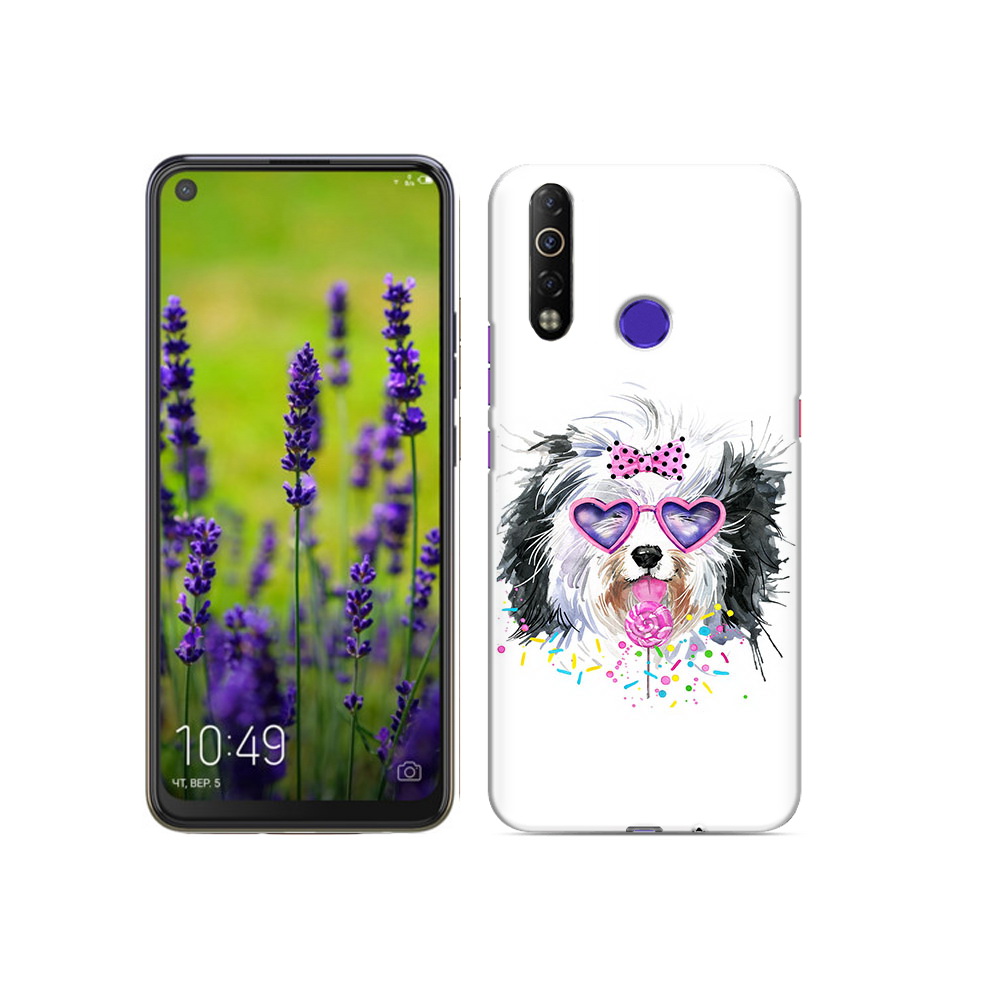 

Чехол MyPads Tocco для Tecno Camon 12 Air пушистик, Прозрачный, Tocco