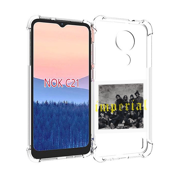 

Чехол MyPads Denzel Curry - Imperial для Nokia C21, Прозрачный, Tocco