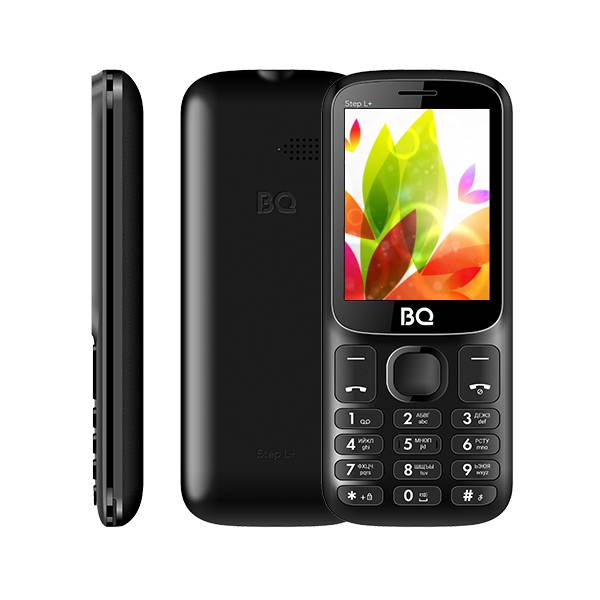 

Сотовый телефон BQ M-2440 Step L+ Black без камеры