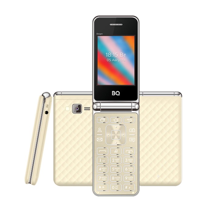 

Сотовый телефон BQ M-2445 Dream Gold
