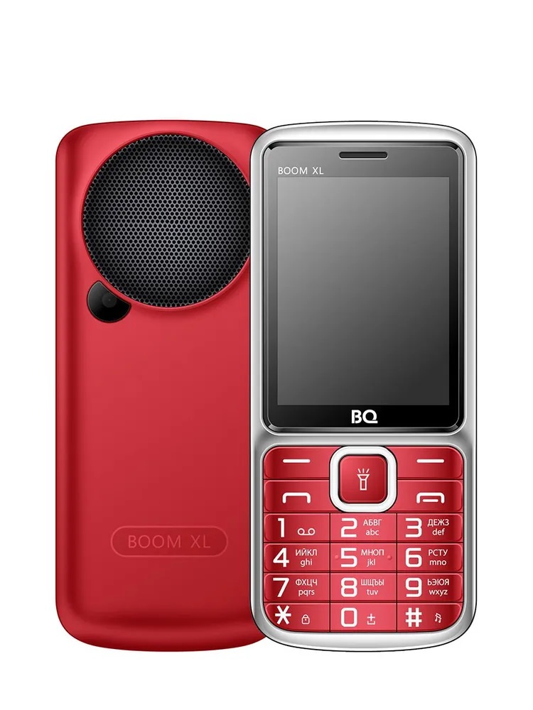 Сотовый телефон BQ M-2810 BOOM XL Red