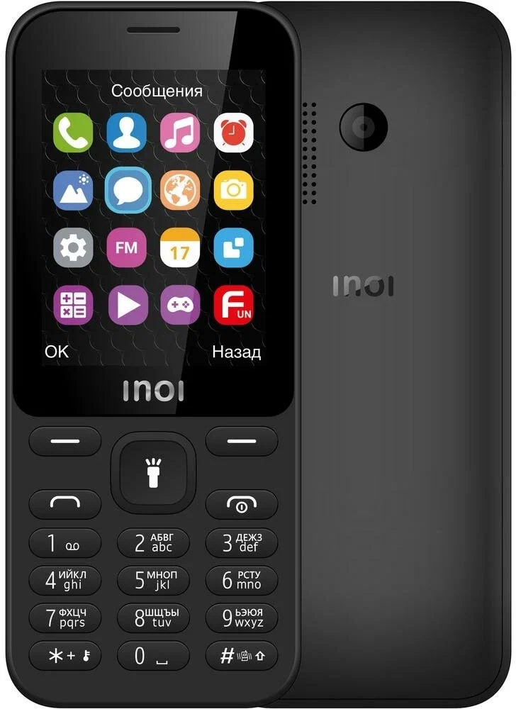 

Мобильный телефон INOI 241 Black, 241