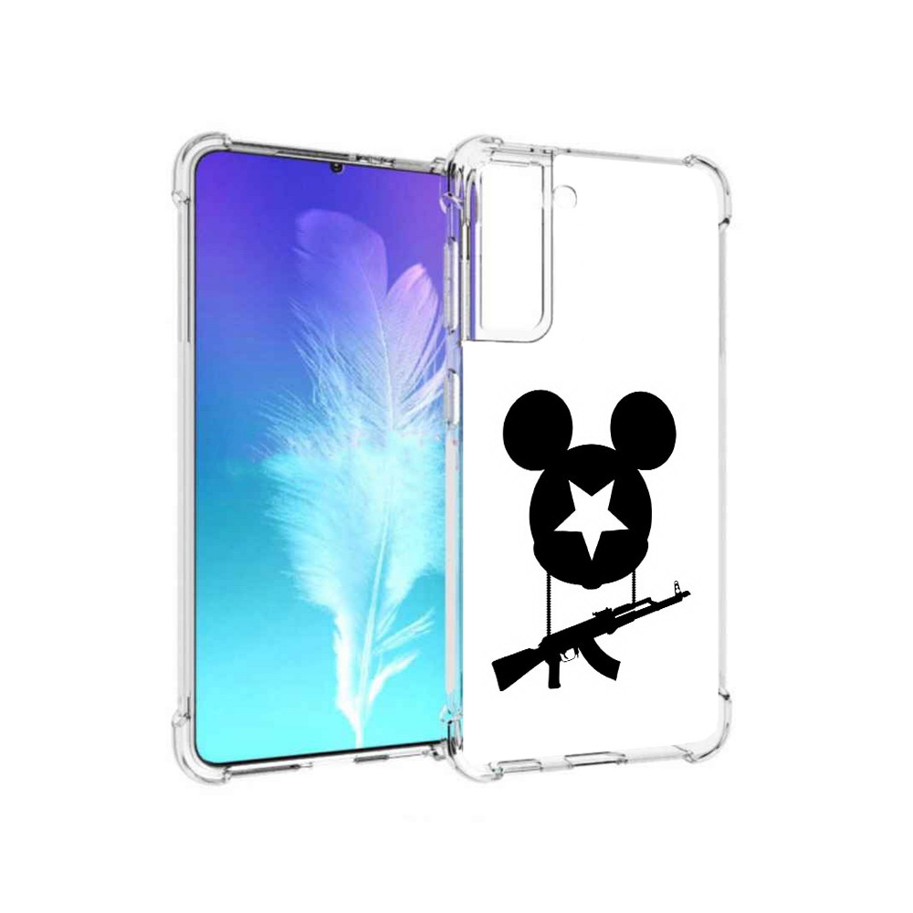 

Чехол MyPads Tocco для Samsung Galaxy S21 АК Микки (PT157088.510.26), Прозрачный, Tocco