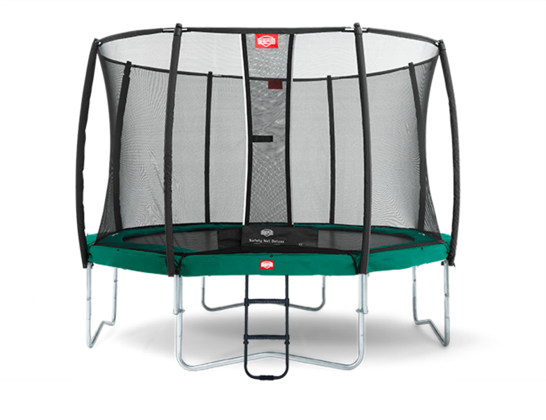 

Батут BERG Champion Regular 380 Green + Safety Net Deluxe, Champion Regular