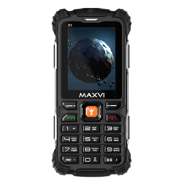 Мобильный телефон MAXVI R1 Black