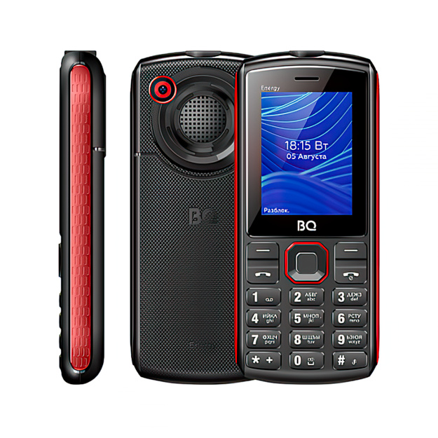 

Сотовый телефон BQ M-2452 Energy Black Red