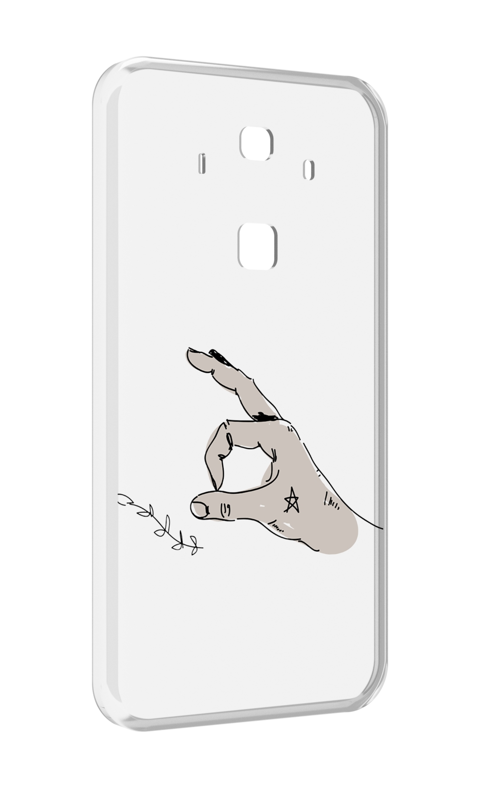 

Чехол MyPads кольцо для Huawei Mate 10 Pro, Прозрачный, Tocco