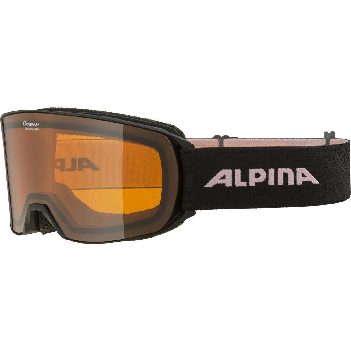 фото Очки горнолыжные alpina 2022-23 nakiska black-rose matt