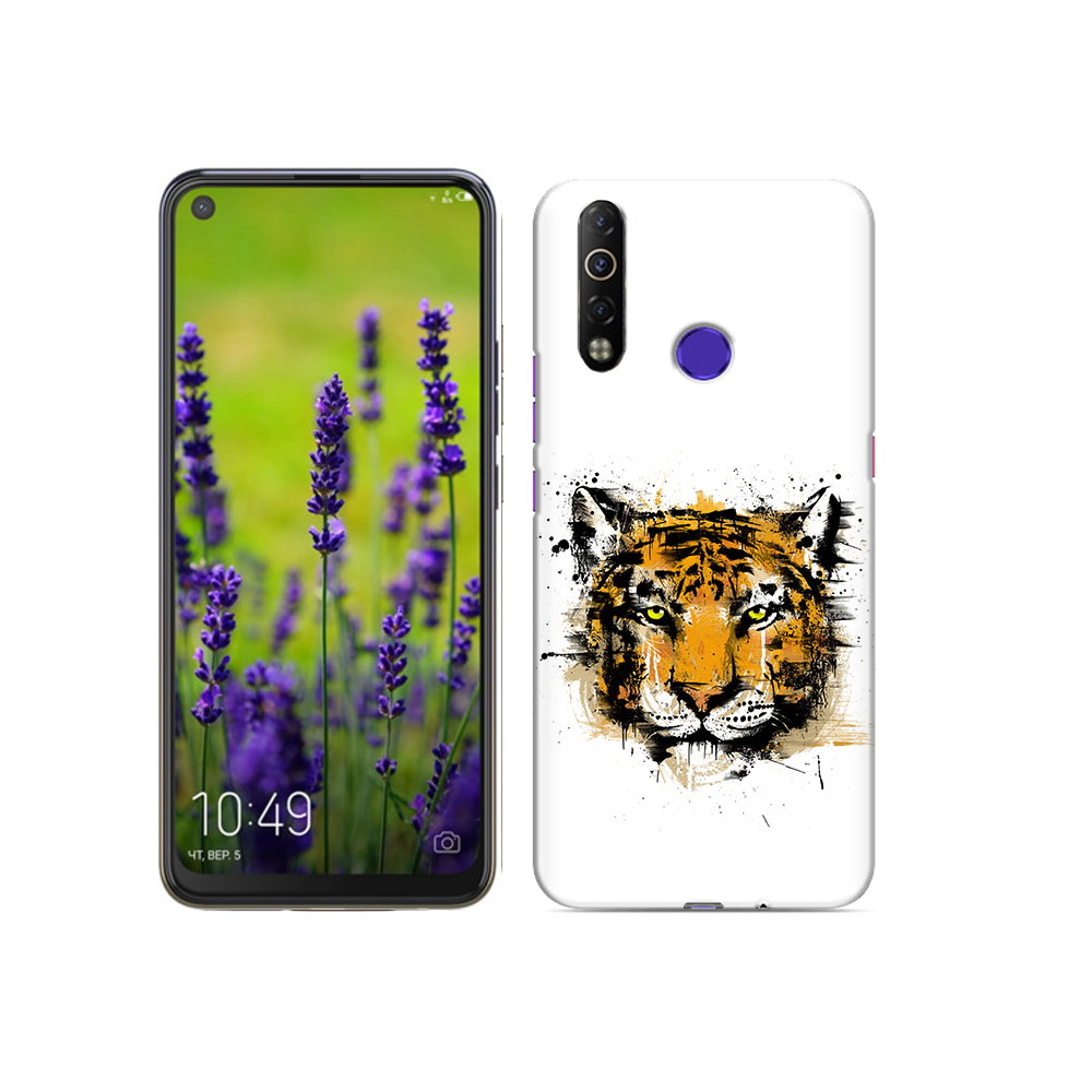 

Чехол MyPads Tocco для Tecno Camon 12 Air тигруля, Прозрачный, Tocco