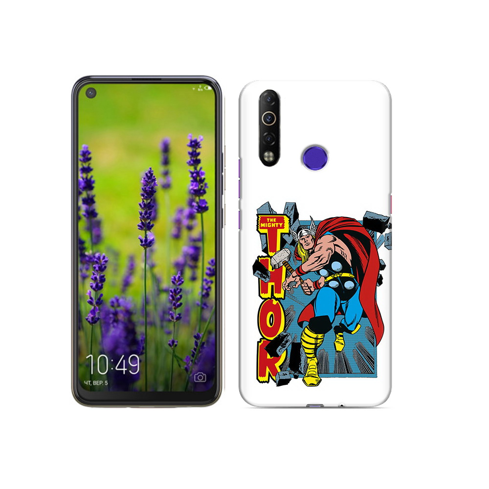 

Чехол MyPads Tocco для Tecno Camon 12 Air тор комикс, Прозрачный, Tocco