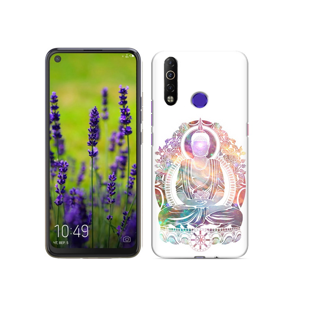 

Чехол MyPads Tocco для Tecno Camon 12 Air умный мужчина абстракция, Прозрачный, Tocco
