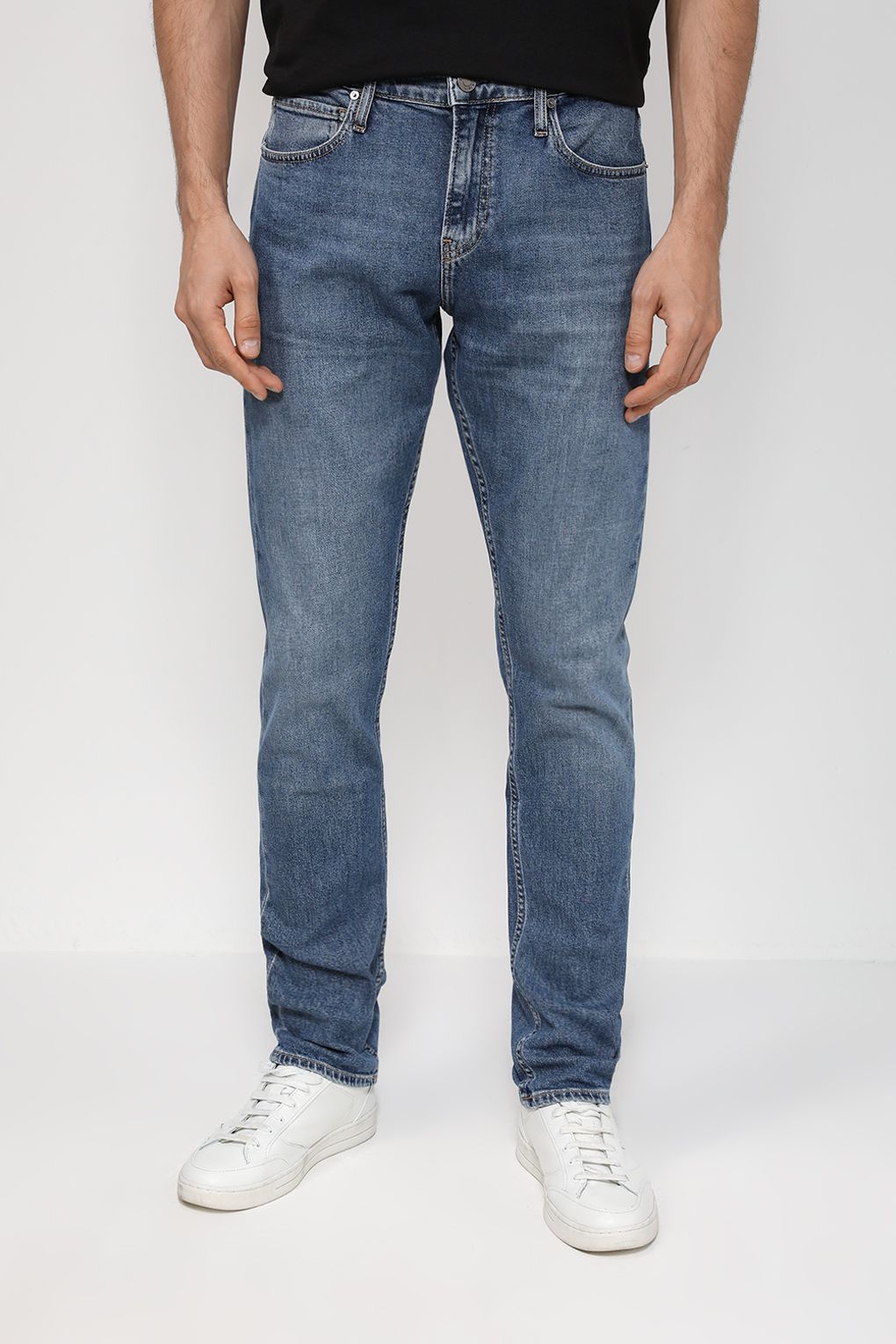 

Джинсы мужские Calvin Klein K10K110708 синие 36/34, Синий, K10K110708