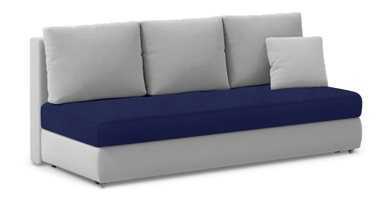 фото Чехол на сиденье дивана еврокнижка виктория хоум декор бруклин темно-синий