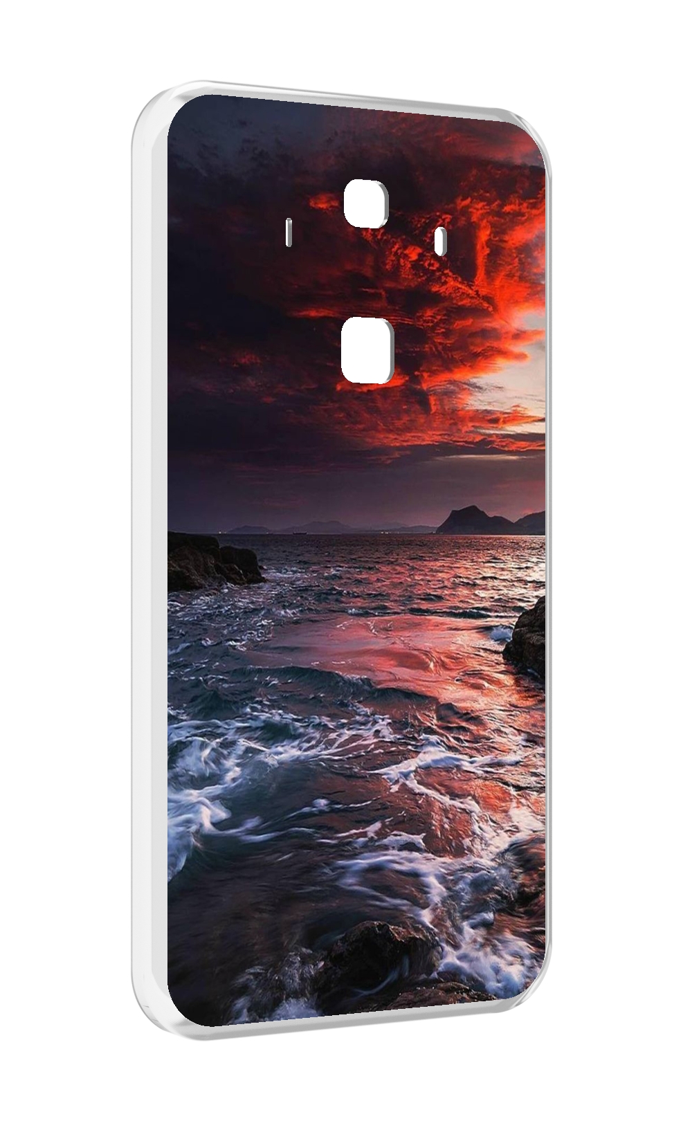

Чехол MyPads красивый залив для Huawei Mate 10 Pro, Прозрачный, Tocco