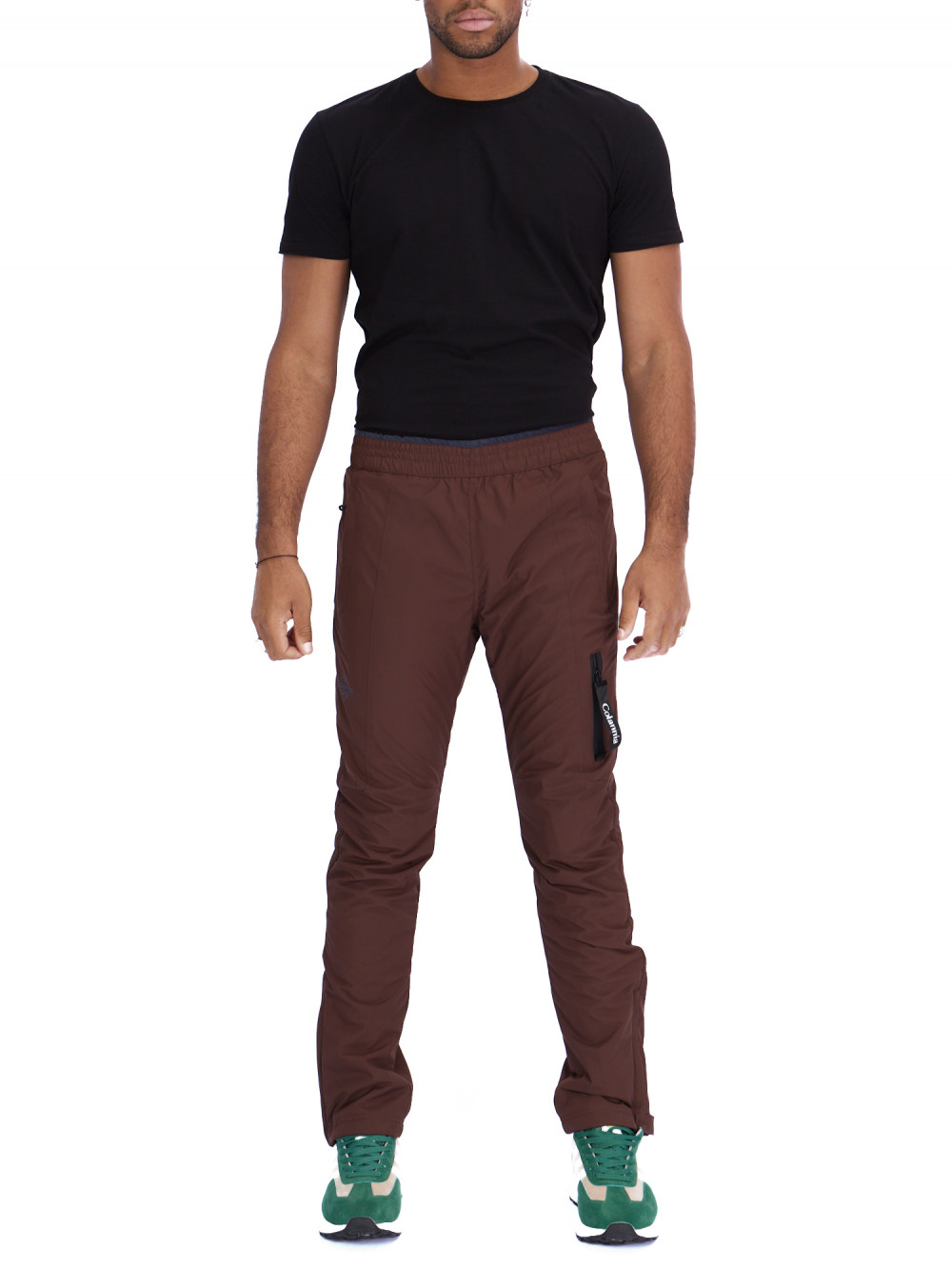 

Спортивные брюки мужские NoBrand AD882116 коричневые M, AD882116