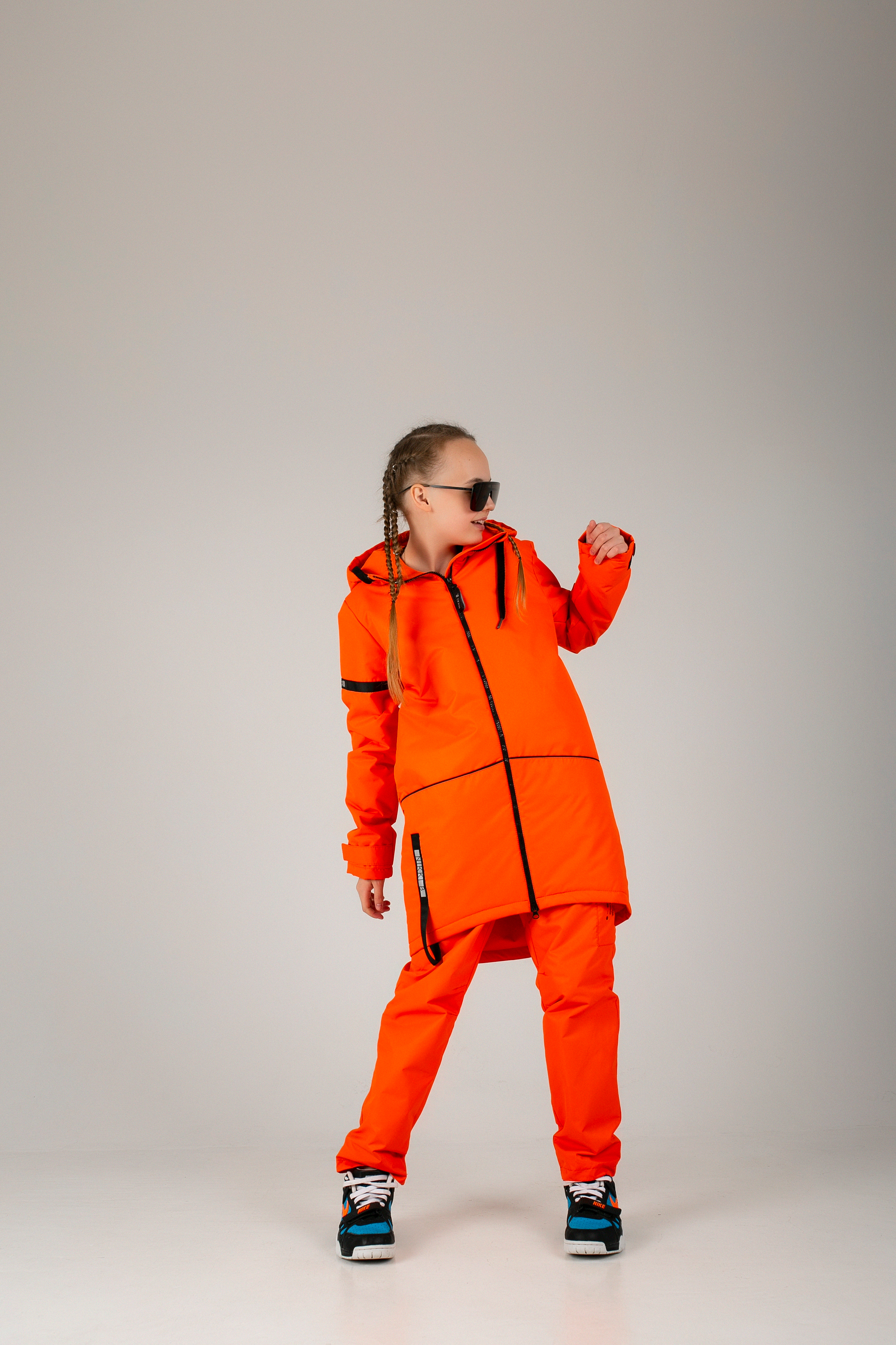 Куртка детская Nikki Bambino PMAX 011, Оранжевый, 122