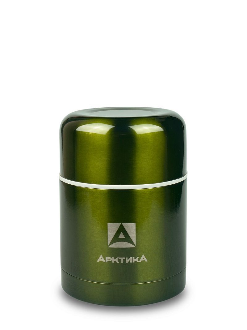 

Термос АРКТИКА вакуумный, арт.302, 0.50л (болотный), с широким горлом, Зеленый, 302-500