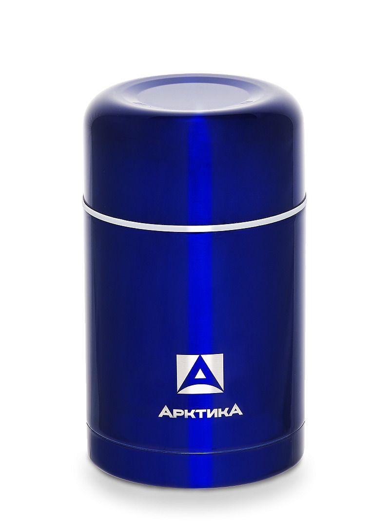 

Термос АРКТИКА вакуумный, арт.302, 0.75л (синий), с широким горлом, 302-750