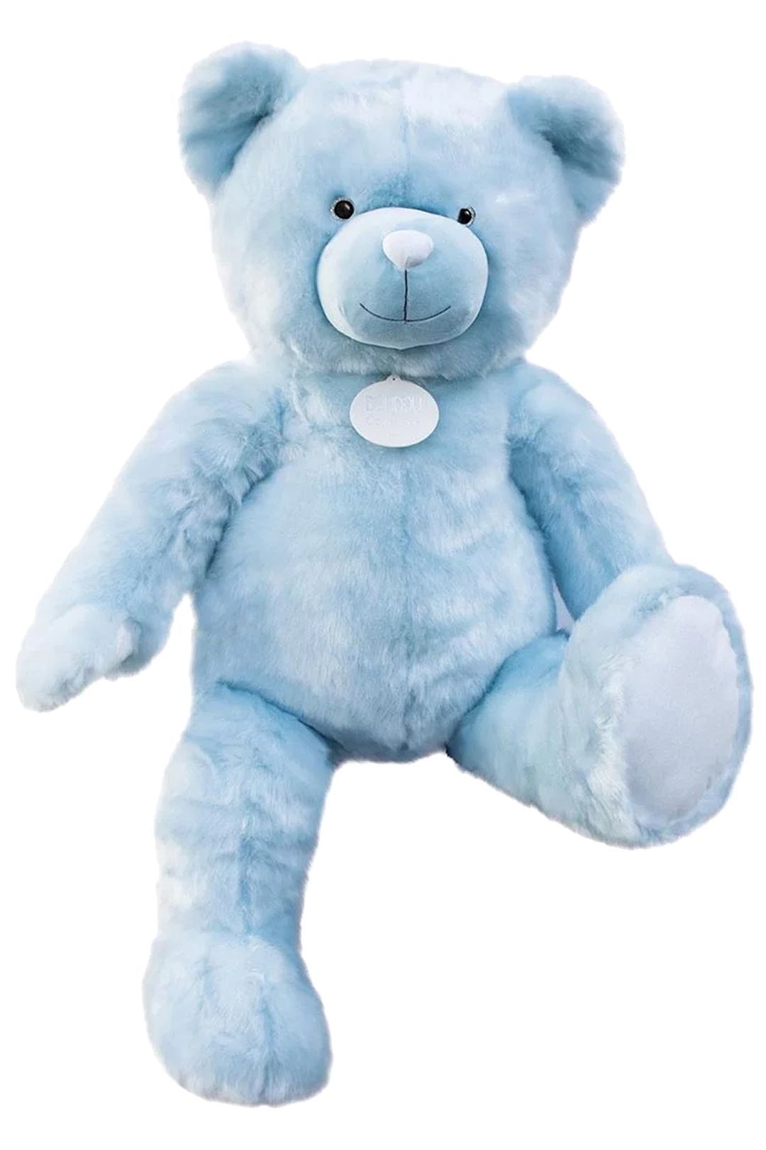 Мягкая игрушка Медведь la peluche 80 см голубой Doudou et Compagnie DC3460