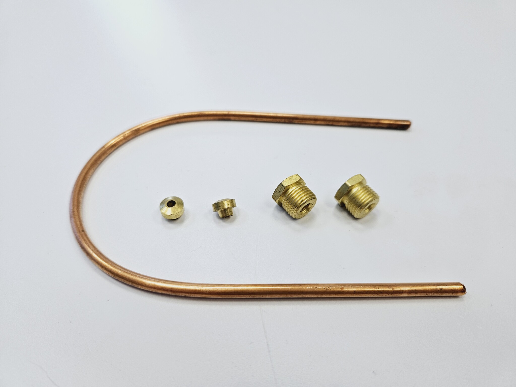

Трубка запальника "Honeywell" (М11-М11, D4мм, L300мм) медь, Золотистый