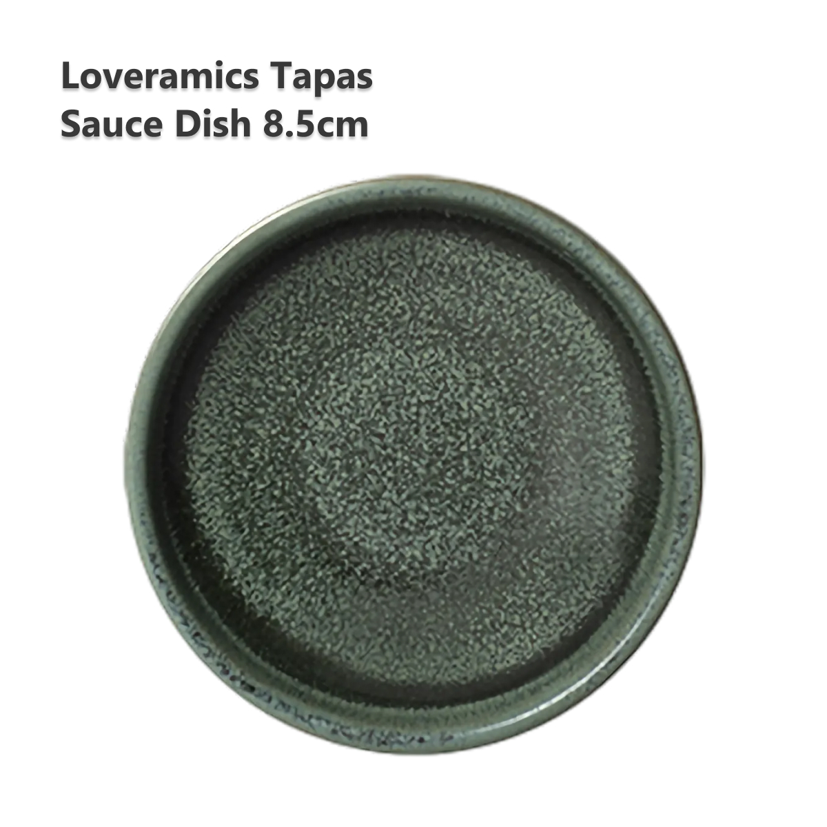 Соусница керамическая Loveramics Tapas 8.5cm Sauce Dish (L) (Matte Dark Green) D114-05BDG