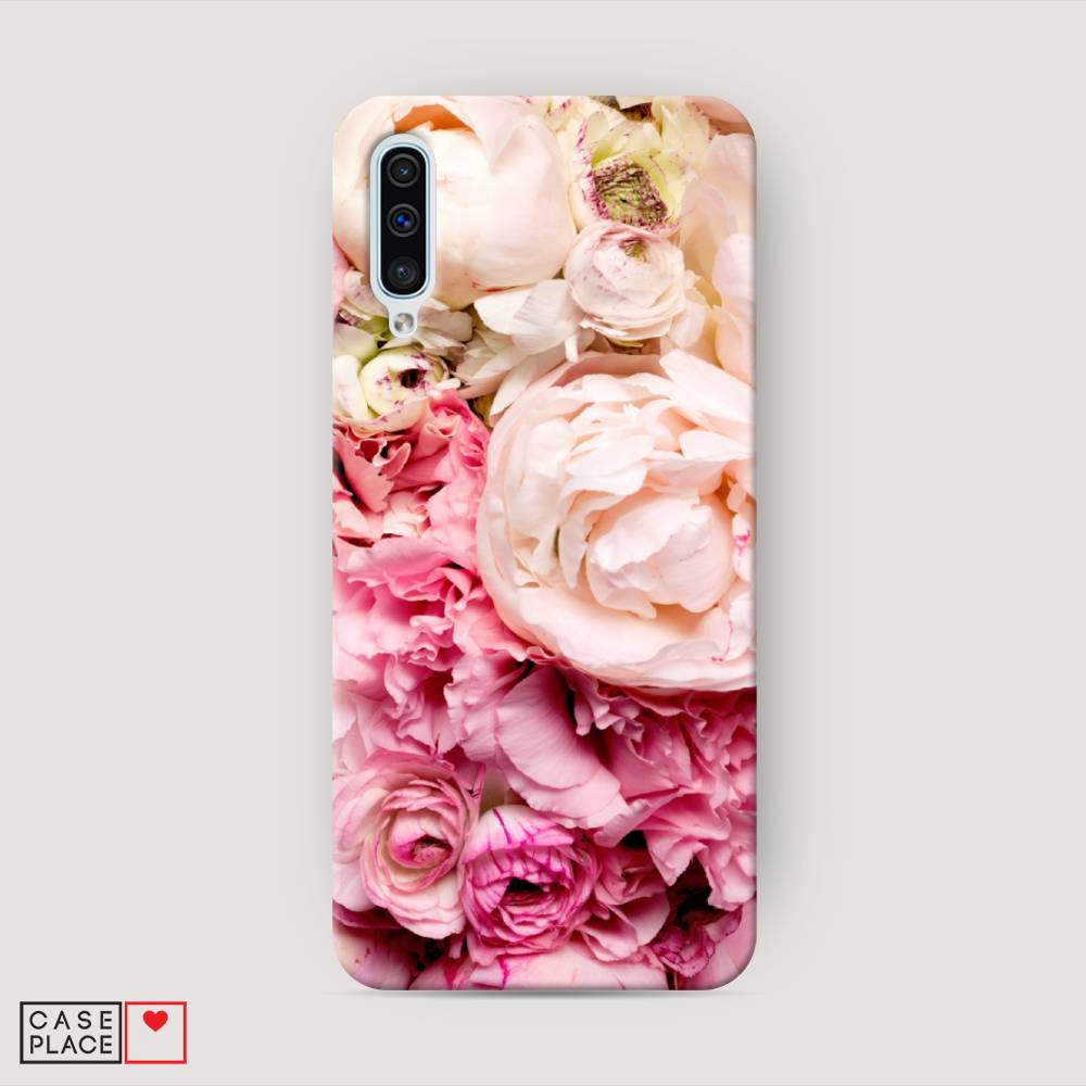 

Пластиковый чехол "Пионы яркие" на Samsung Galaxy A50, 27720-6