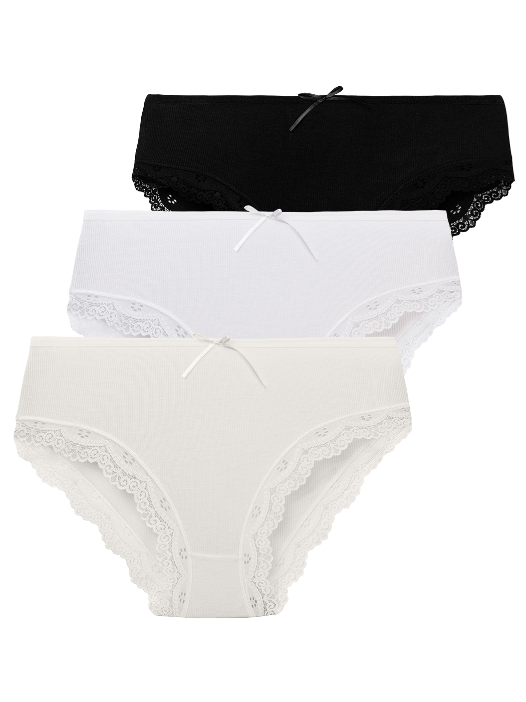 Комплект трусов женских Magic Lady cl0157Б_c01 разноцветных 2XL