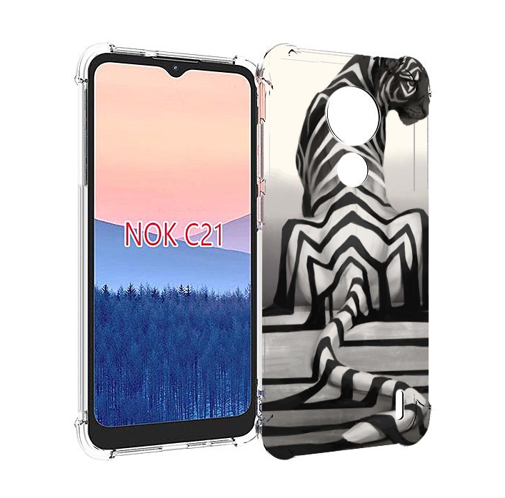 

Чехол MyPads Fantastic Beasts by Jade Mere для Nokia C21, Прозрачный, Tocco