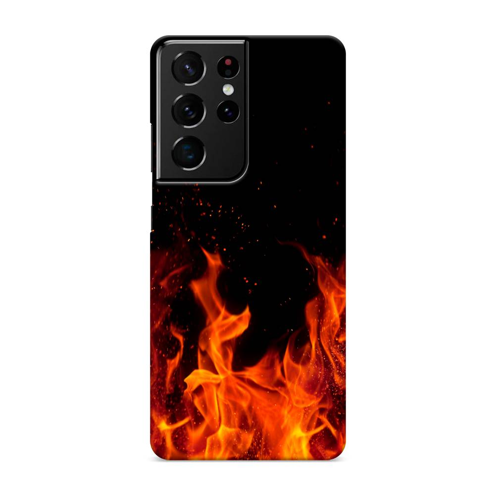 

Пластиковый чехол "Все в огне" на Samsung Galaxy S21 Ultra, 2102220-3
