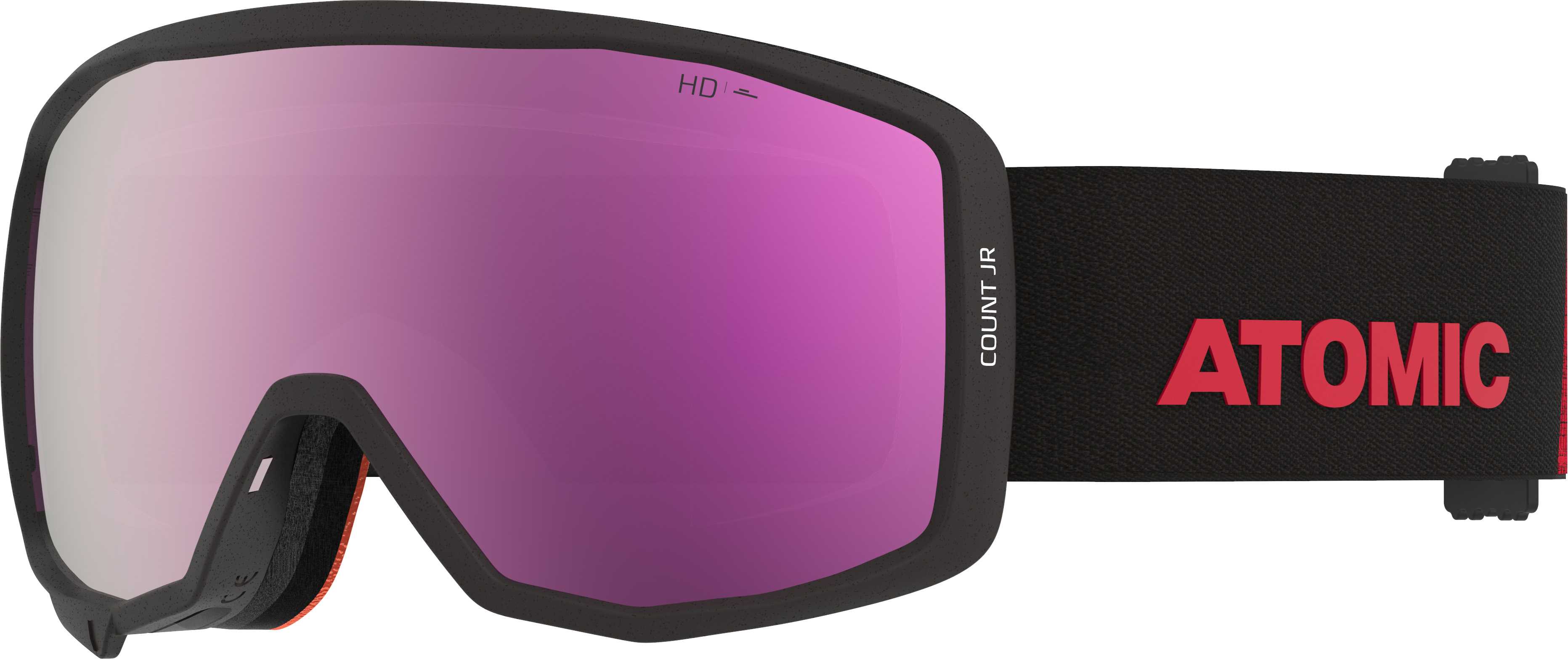 

Очки Горнолыжные Atomic 2022-23 Count Hd Jr W/Aw Pink Black/Red, Count Hd Jr