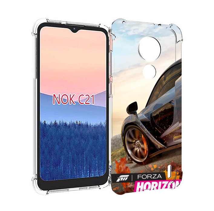 

Чехол MyPads Forza Horizon 4 для Nokia C21, Прозрачный, Tocco