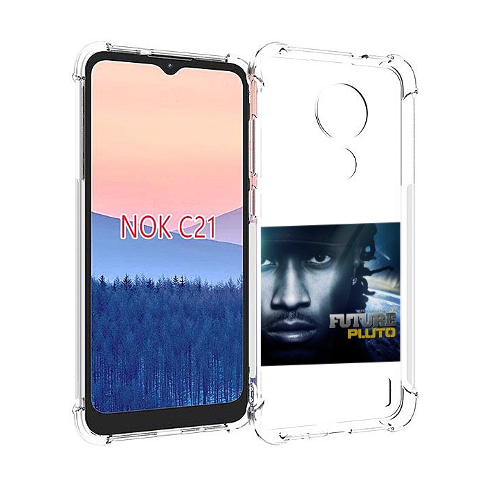 

Чехол MyPads Future - Pluto для Nokia C21, Прозрачный, Tocco