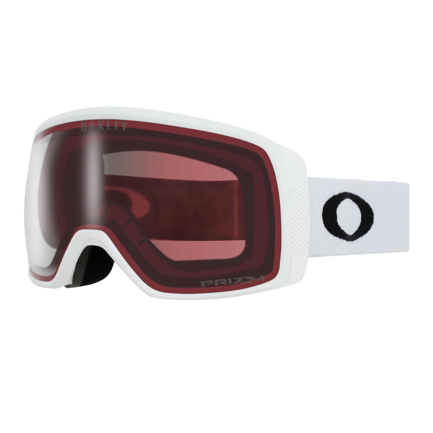 фото Очки горнолыжные oakley 2022-23 flight tracker s matte white w prizm garnet