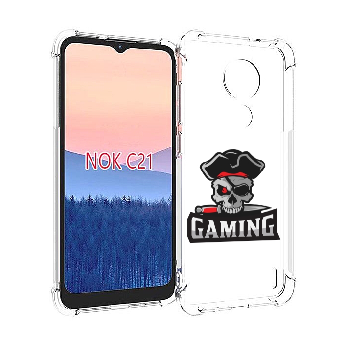 

Чехол MyPads Gaming-2 для Nokia C21, Прозрачный, Tocco