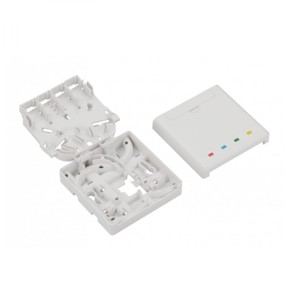 

Розетка на DIN-рейку LANMASTER LAN-DRF-4SC/SB-WH