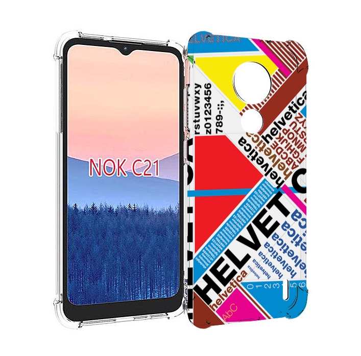 

Чехол MyPads HELVET для Nokia C21, Прозрачный, Tocco