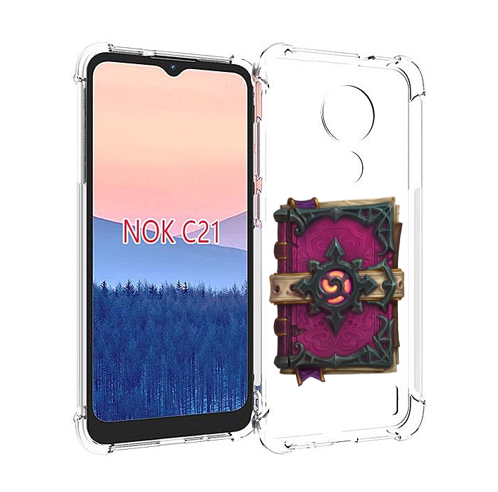 

Чехол MyPads Hearthstone для Nokia C21, Прозрачный, Tocco
