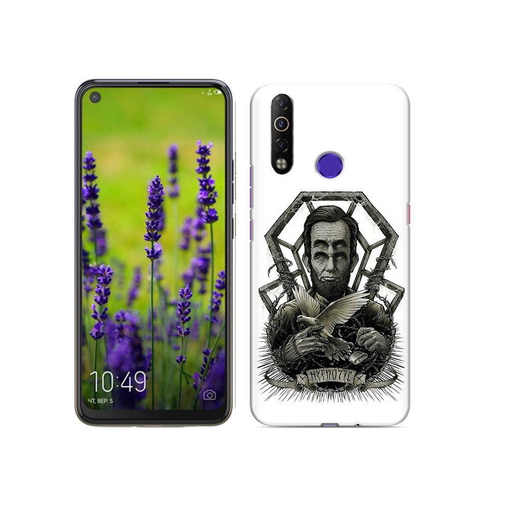 Чехол MyPads Tocco для Tecno Camon 12 Air франклин абстракция