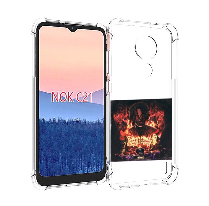 

Чехол MyPads Karmageddon Kizaru для Nokia C21, Прозрачный, Tocco