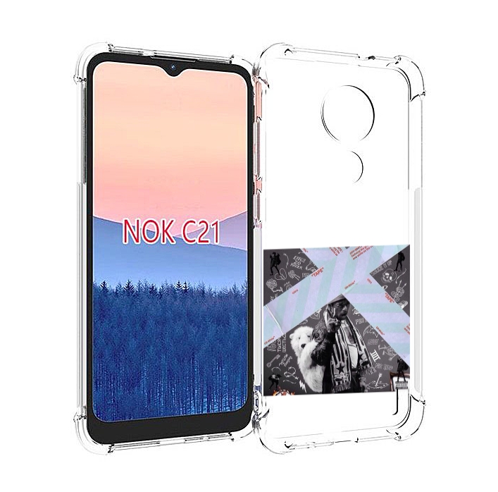 

Чехол MyPads Lil Uzi Vert - Luv Is Rage 2 для Nokia C21, Прозрачный, Tocco