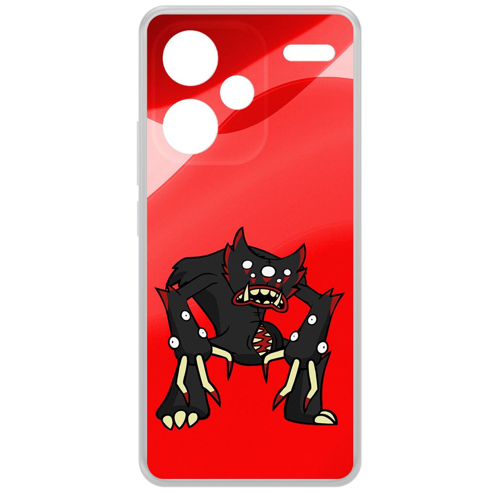 

Чехол-накладка Krutoff Clear Case Хаги Ваги - Килли Вилли для Xiaomi Redmi Note 13 Pro+ 5G, Прозрачный
