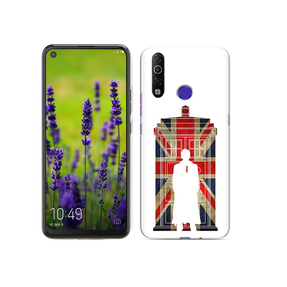 

Чехол MyPads Tocco для Tecno Camon 12 Air шерлок холмс, Прозрачный, Tocco