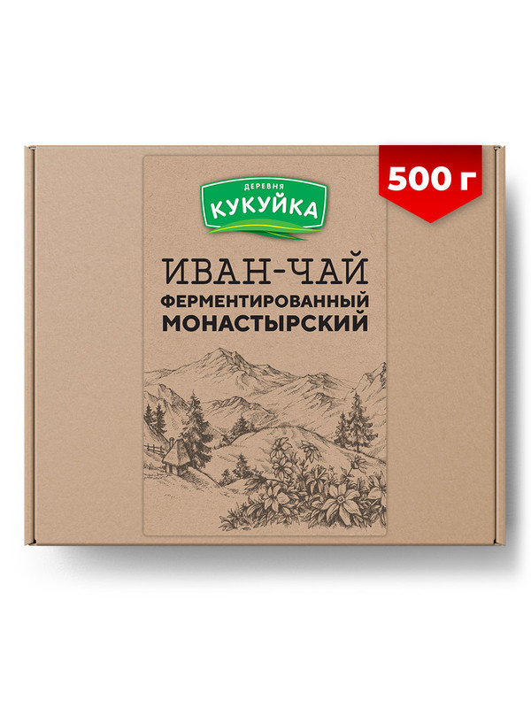 

Иван чай гранулированный ферментированный Деревня Кукуйка травяной чай 500 г