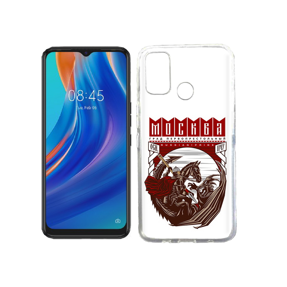 

Чехол MyPads Tocco для Tecno Spark 7T Москва Россия, Прозрачный, Tocco