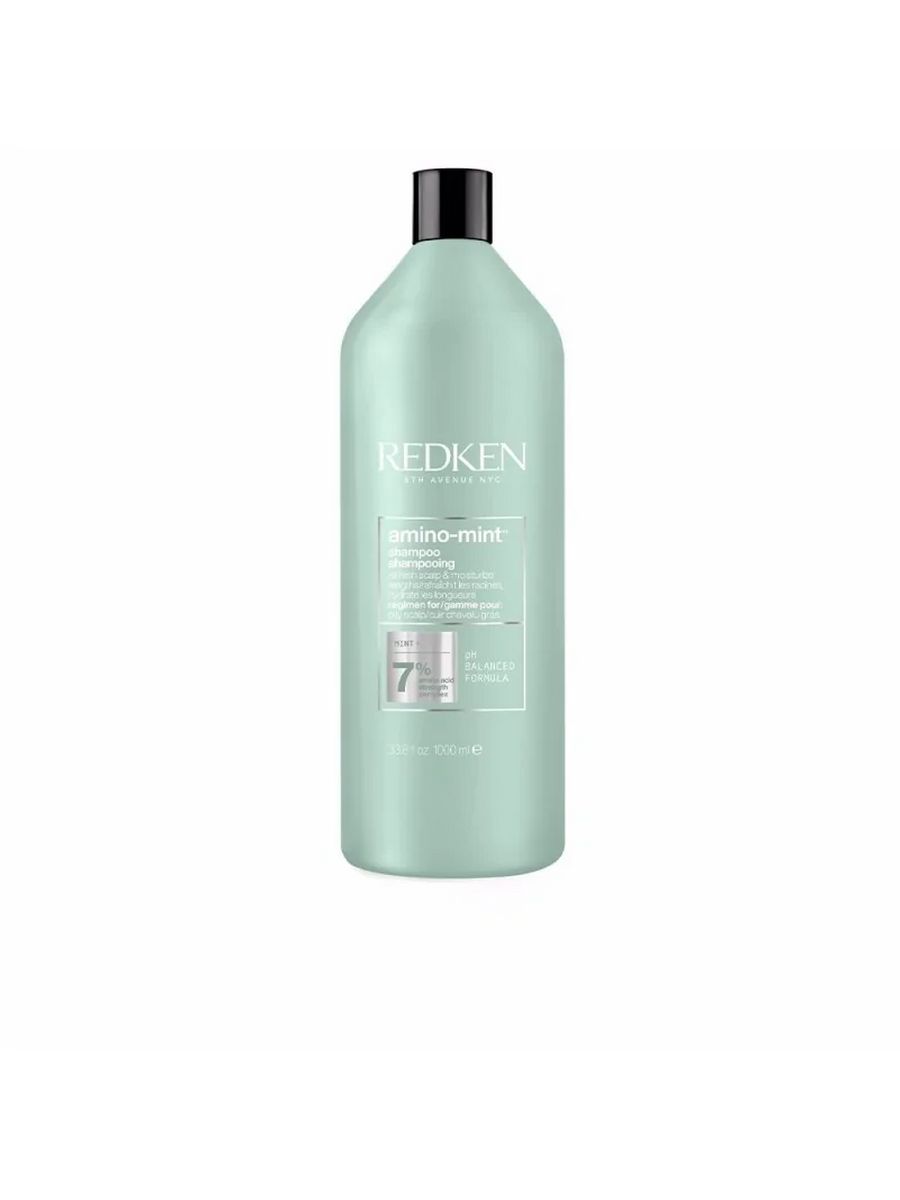 Шампунь Redken Amino Mint 1000 мл шампунь theo scalp shampoo ice mint 1207 600 мл